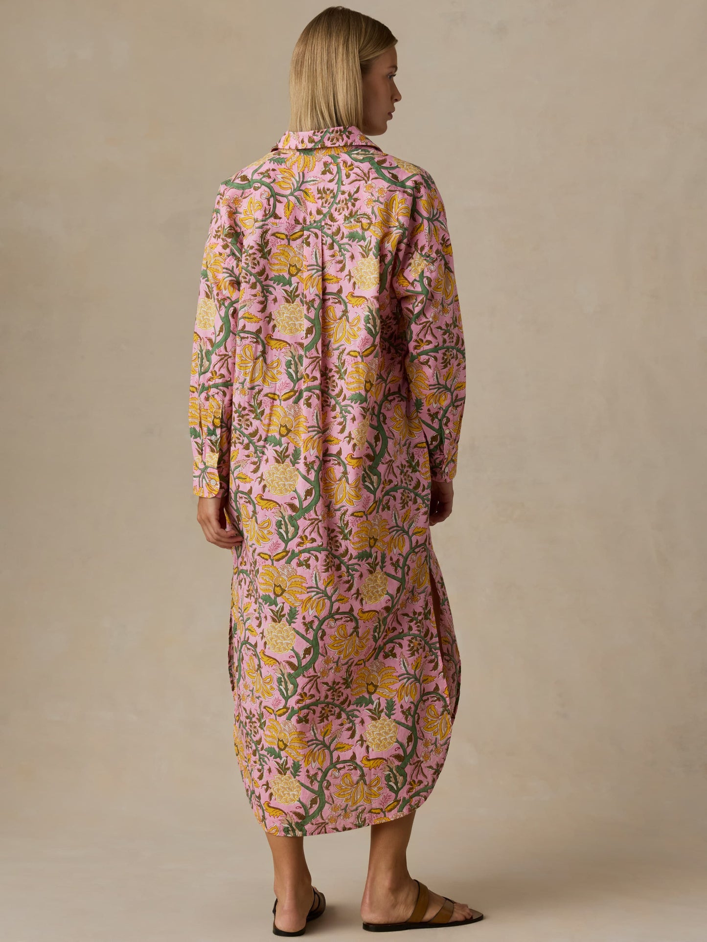 Voile Rio Shirtdress - Blossom Serenade