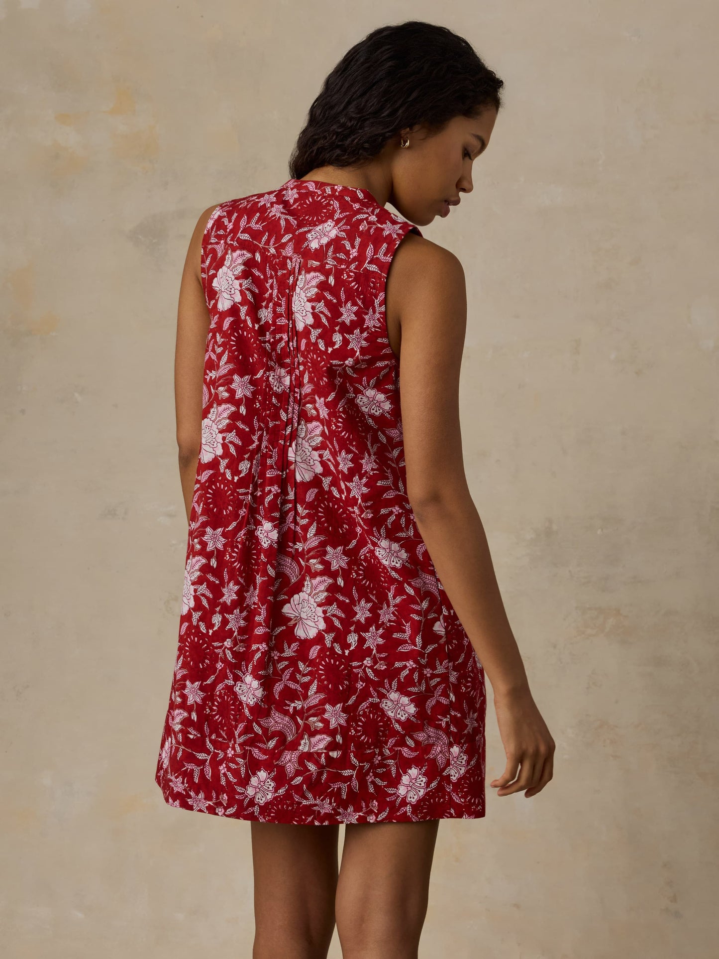 Voile Devin Dress - Garden Whispers