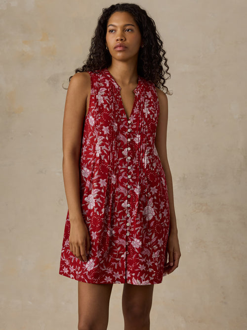 Voile Devin Dress - Garden Whispers