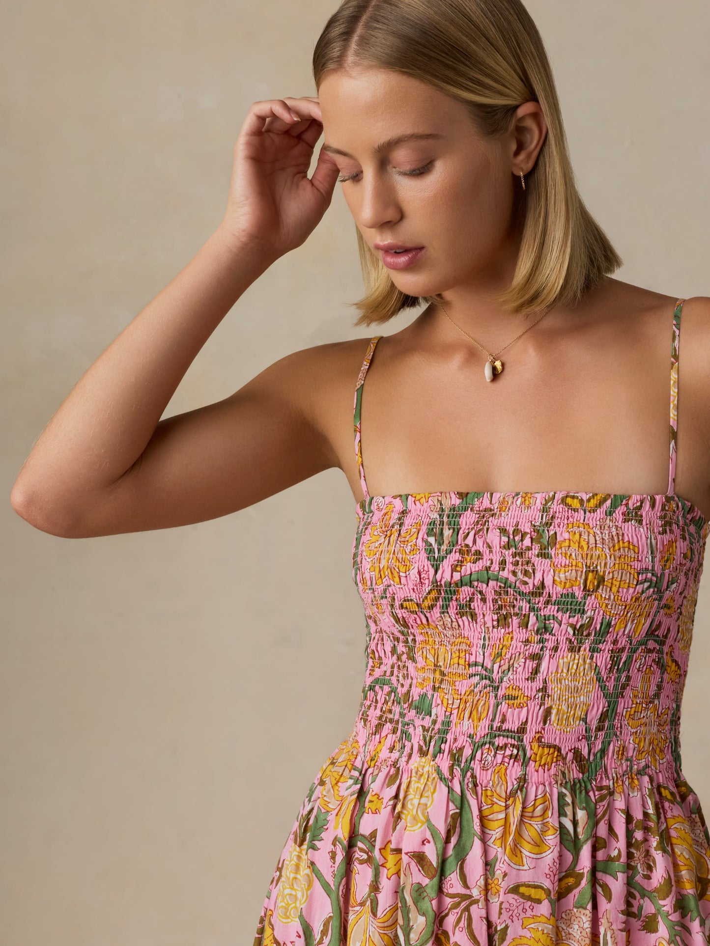 Voile Lucia Dress - Blossom Serenade
