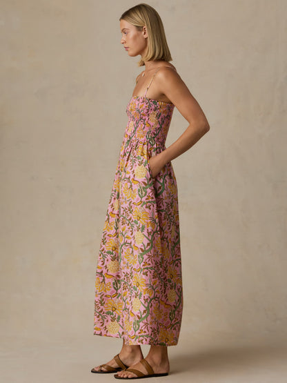 Voile Lucia Dress - Blossom Serenade