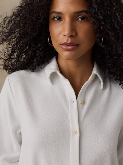 Legend™ Sweater Classic Shirt - Pure White Twill