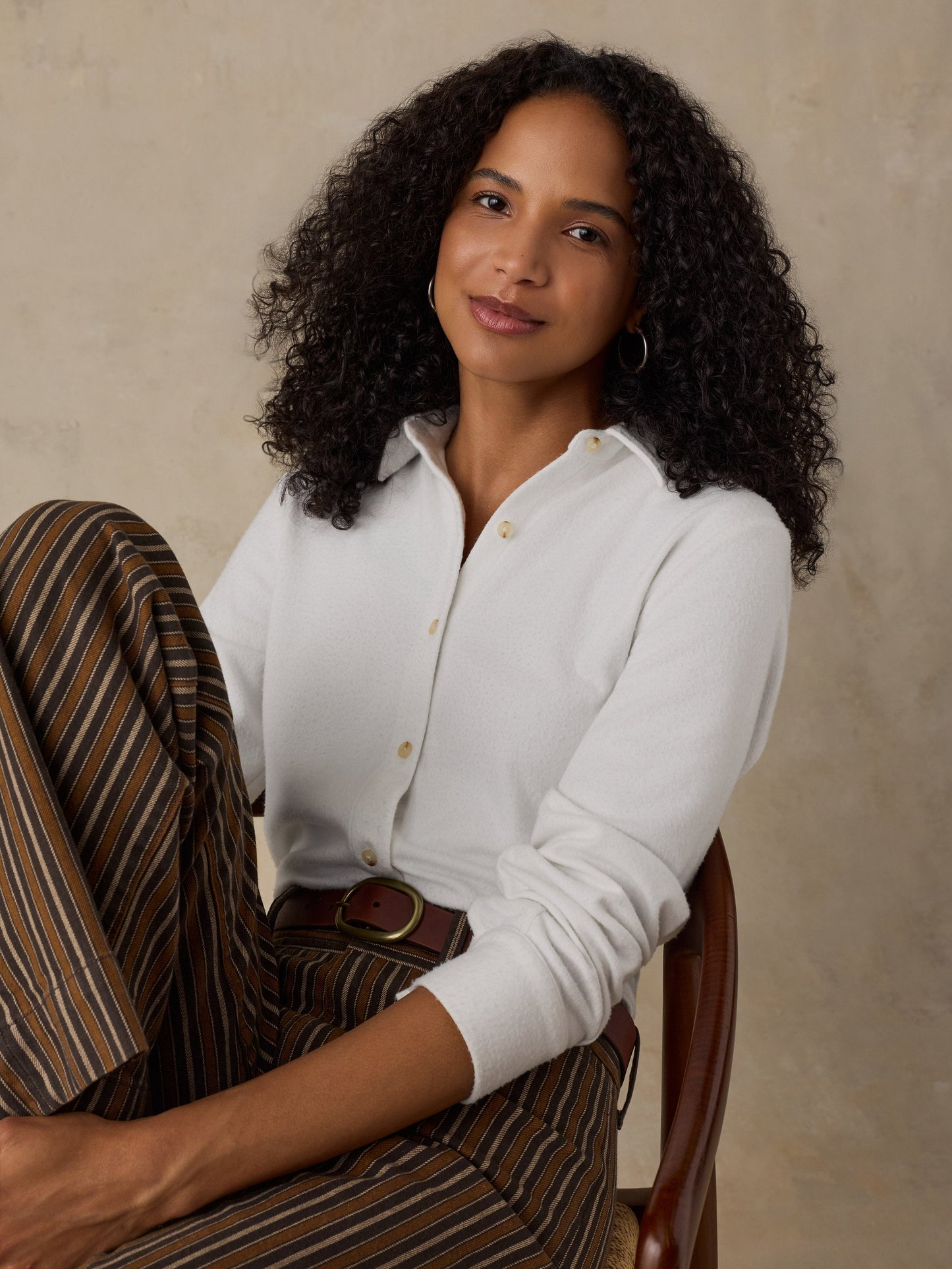Legend™ Sweater Classic Shirt - Pure White Twill