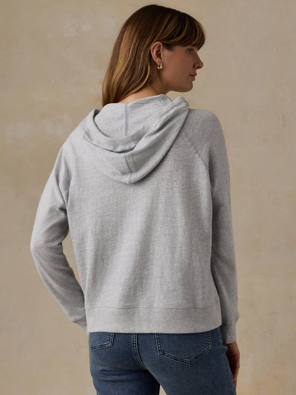 Sunwashed Organic Hoodie - Light Grey Heather