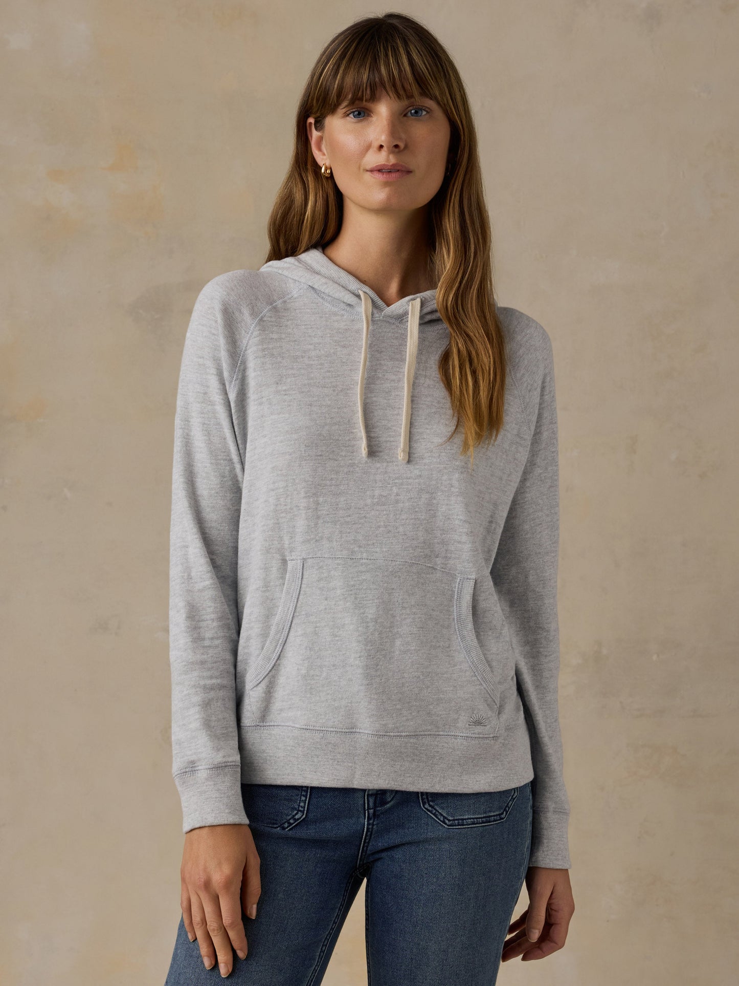 Sunwashed Organic Hoodie - Light Grey Heather