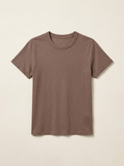 Sunwashed Regenerative Tee - Alpine Brown