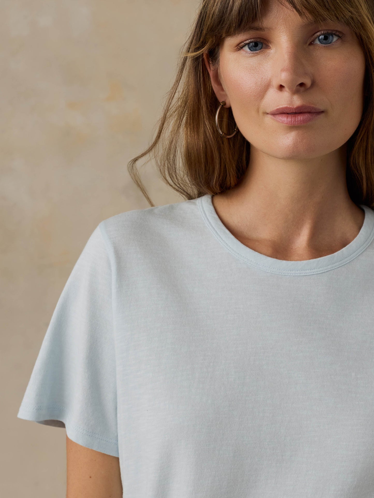 Sunwashed Regenerative Tee - Sky
