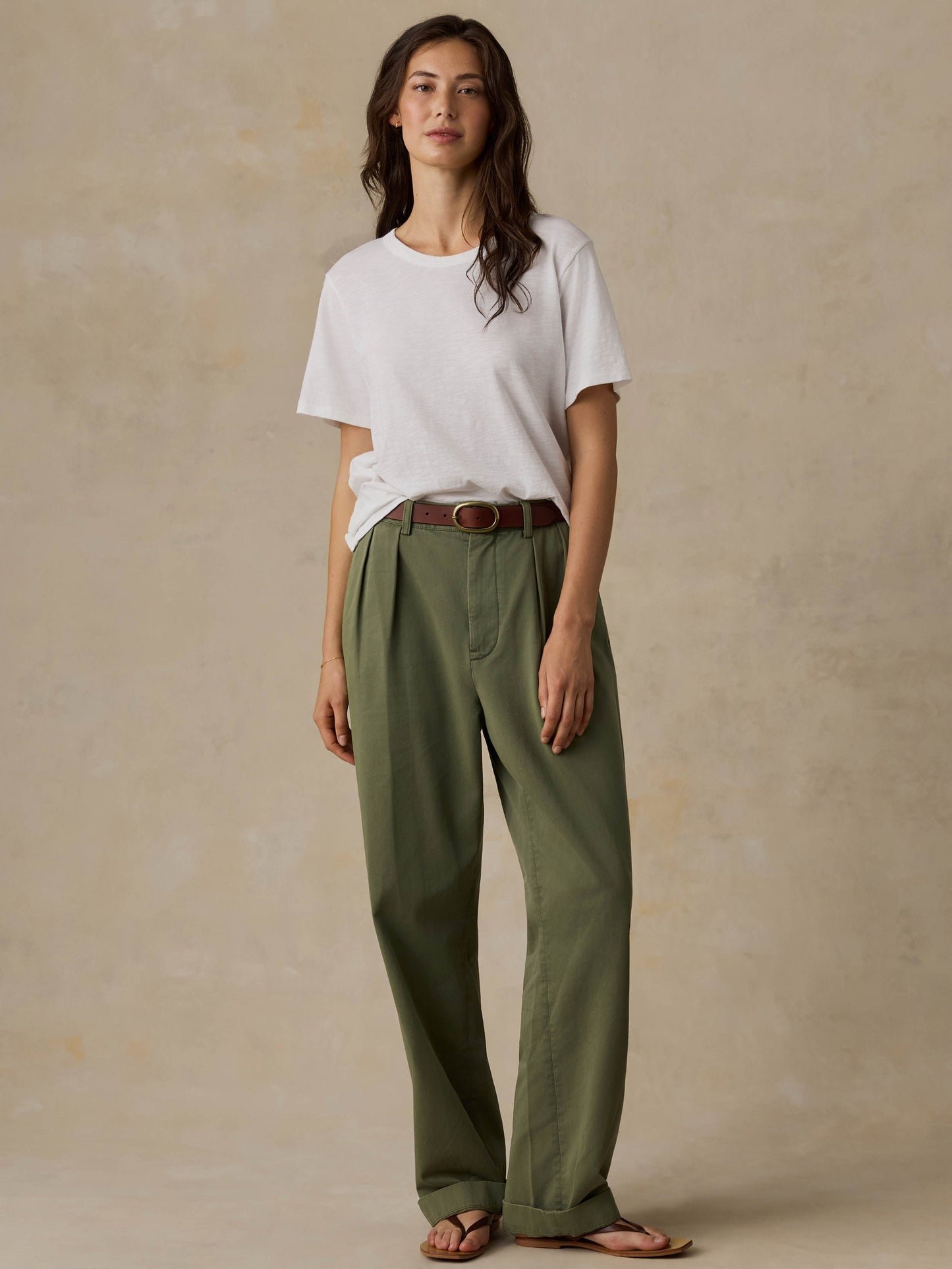 Sunwashed Regenerative Tee - White