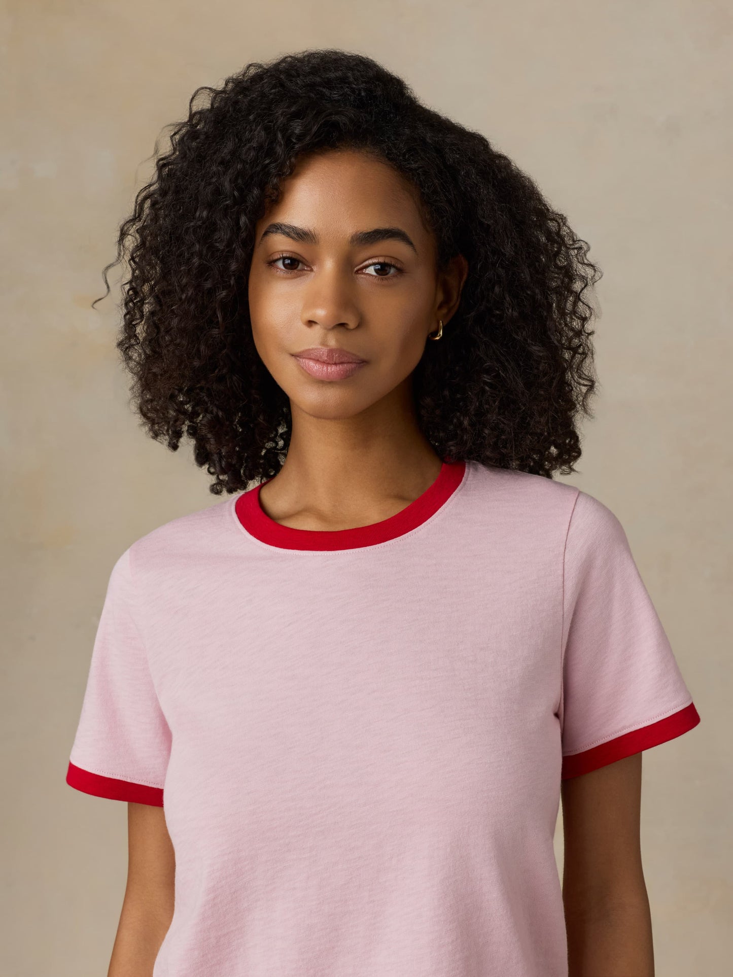 Sunwashed Regenerative Tee - Vintage Rose