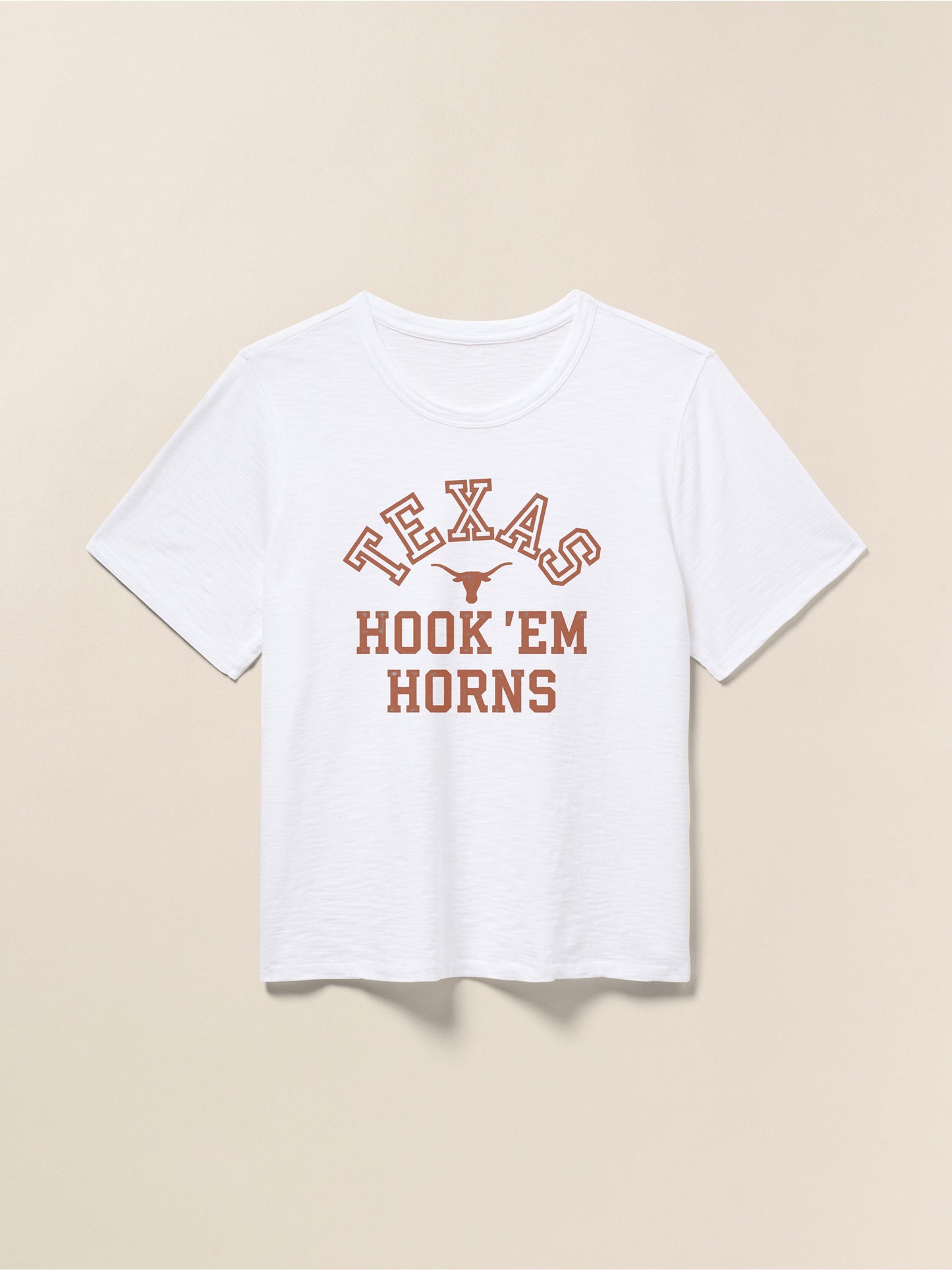 University of Texas Sunwashed Essential Tee - White