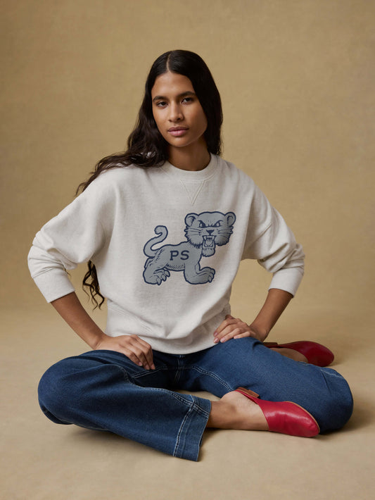 Penn State High Standard Vintage Crew - Ice Grey Heather
