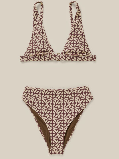 Summerset Top - Chocolate Petal