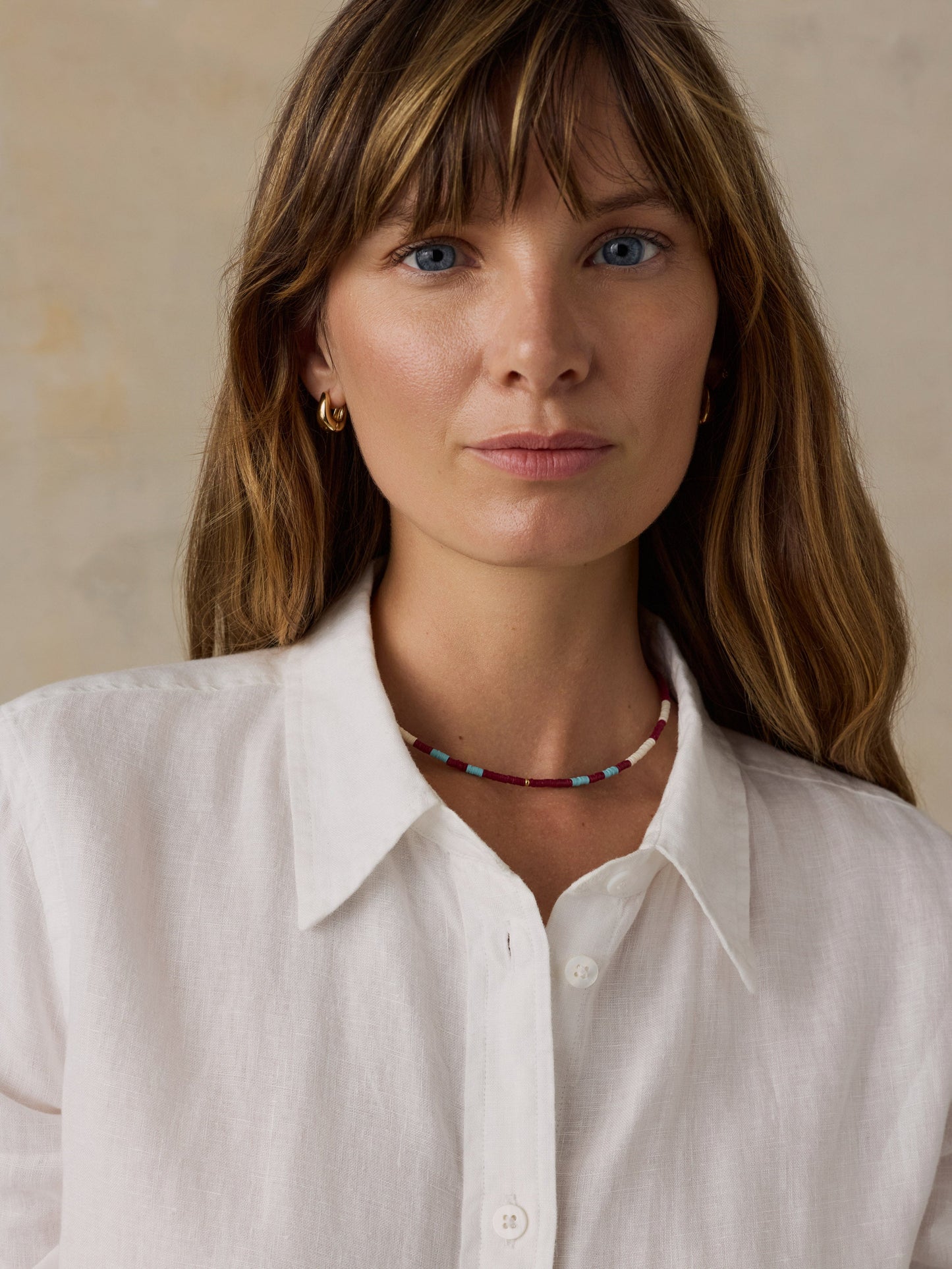 Laguna Linen Classic Shirt - White