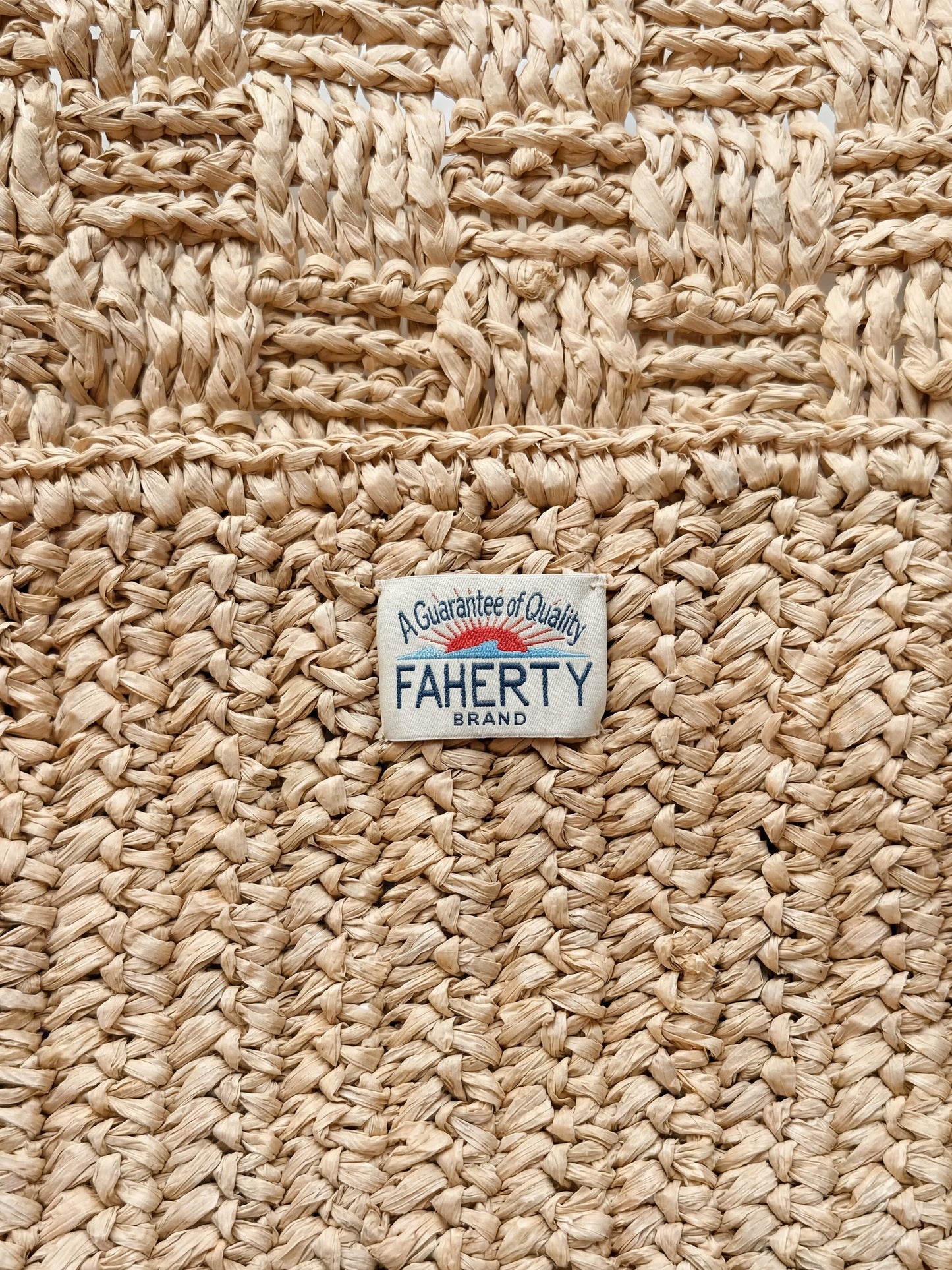 Straw Market Tote - Natural