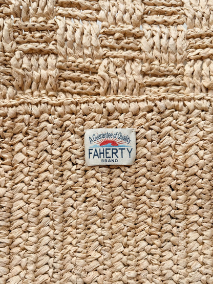 Straw Market Tote - Natural