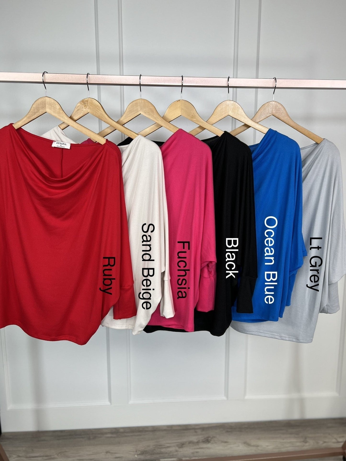 Ride The Line Women's Slouchy Long Sleeve Top