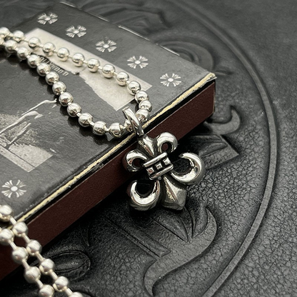 Chrome Hearts Necklace Vintage Scout Flower Necklace Iris Fall Winter