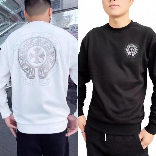 Chrome Hearts Sweatshirt Autumn/Winter Crew Neck Sweater