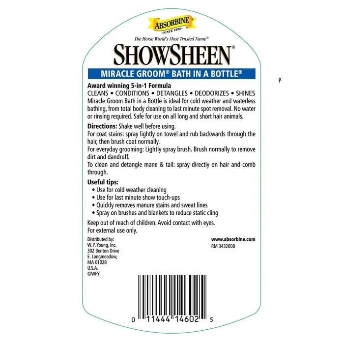 Absorbine miracle groom Absorbine