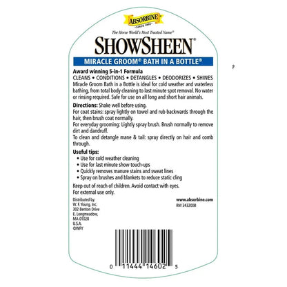 Absorbine miracle groom Absorbine