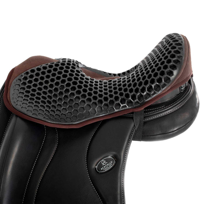 Acavallo ortho-pubis seat saver dressage hexagonal gel out dri-lex 20 mm AC 535