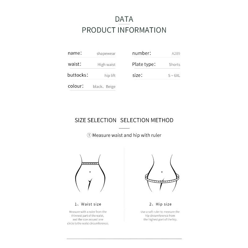 Butt lifter tummy control button shaping pants