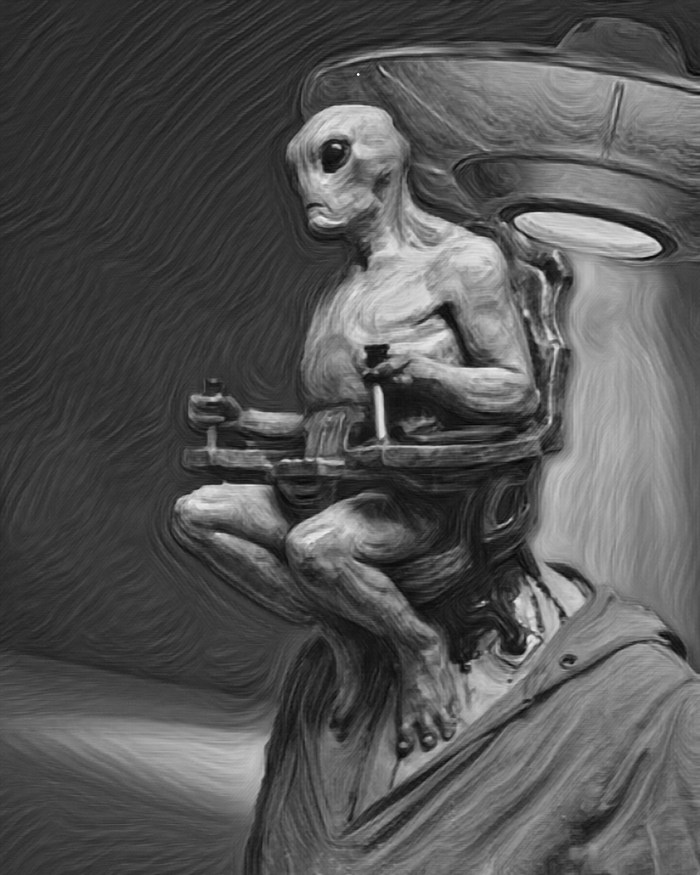 Alien Mind Control Poster