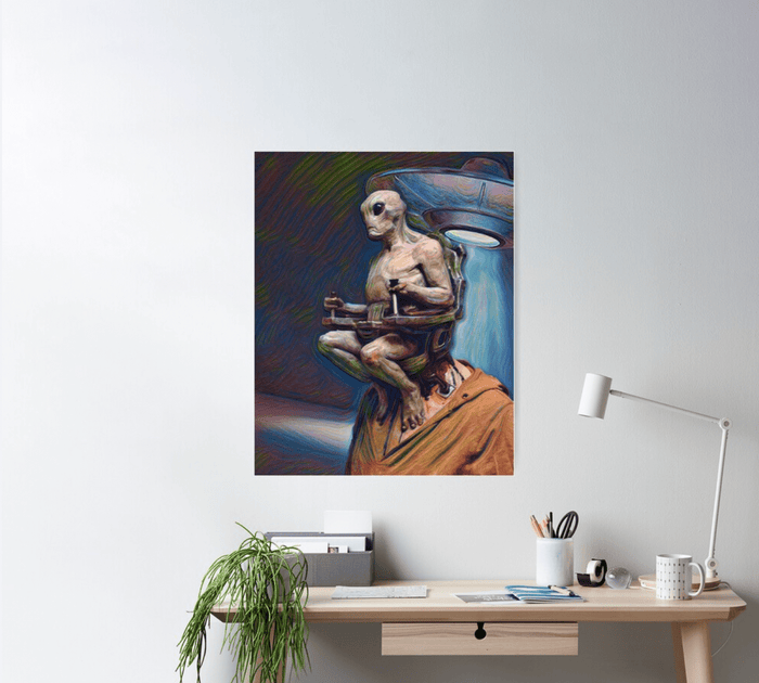 Alien Mind Control Poster