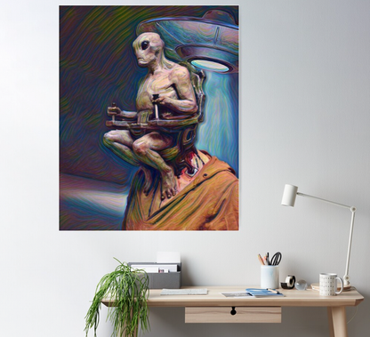 Alien Mind Control Poster