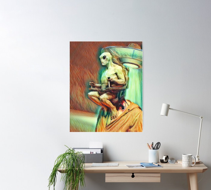 Alien Mind Control Poster