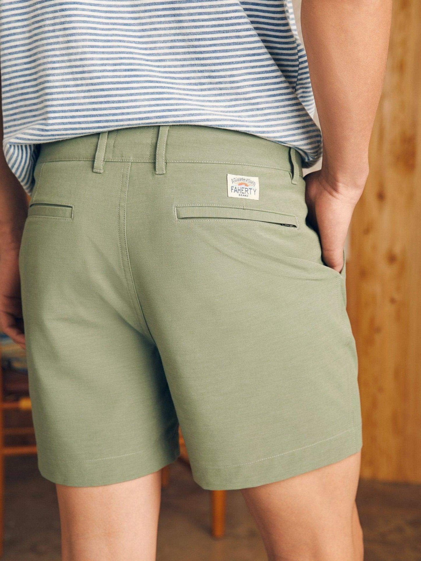 Belt Loop All Day Shorts (5") - Olive