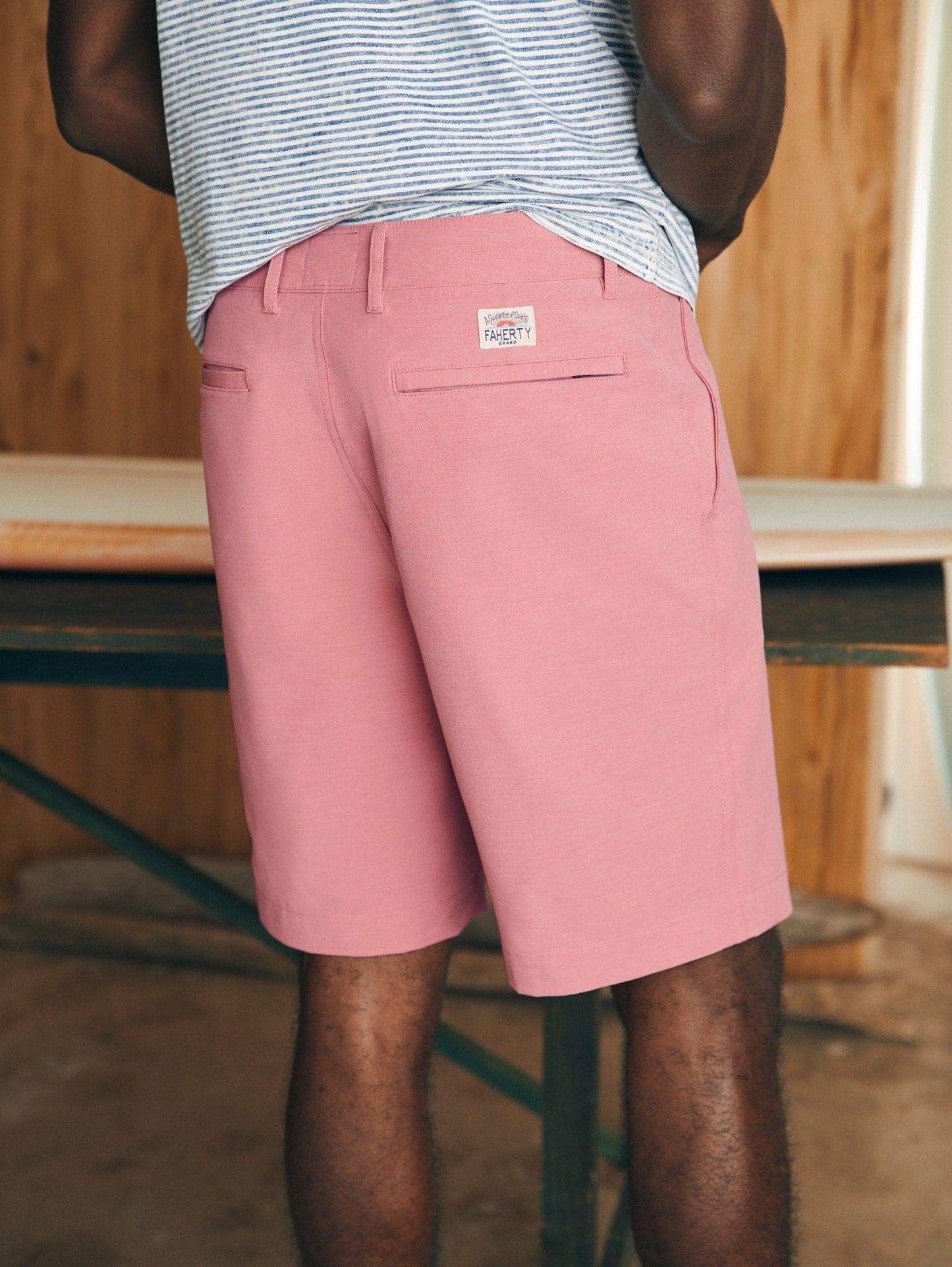 Belt Loop All Day Shorts (9") - Faded Flag