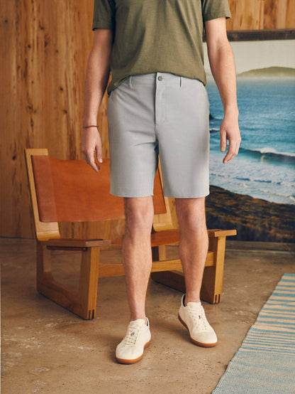 Belt Loop All Day Shorts (9") - Ice Grey
