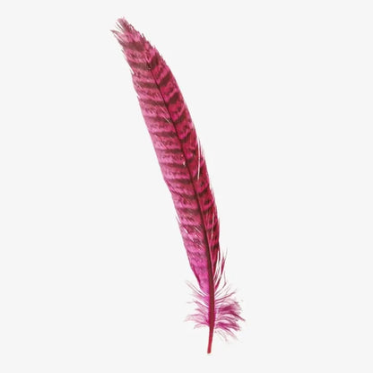American hat makers ringneck vivid hat feather