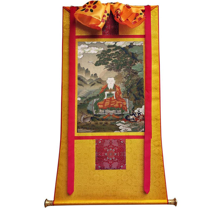 Amitabha Buddha - Tibetan thangka painting, view 6