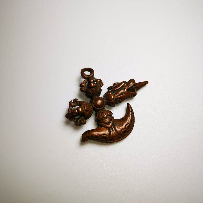 Amulet,Cross Kartika knife of the dakinis and Kila Dorje Phurba - Tibetan Buddhist amulet, view 5