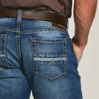 Ariat M 7 rocker stretch nassau stackable straight leg jean - HorseworldEU