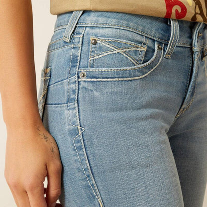 Ariat perfect rise alina straight leg jeans for ladies