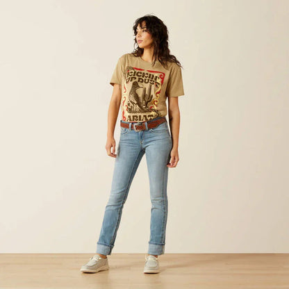Ariat perfect rise alina straight leg jeans for ladies
