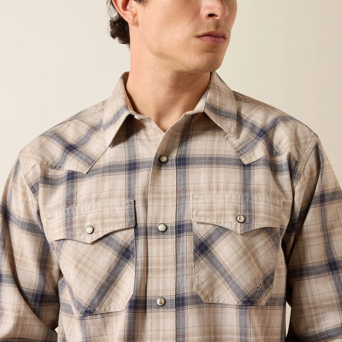 Ariat retro hudde fitted western snap shirt