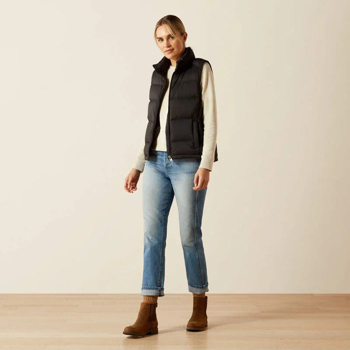 Ariat ultra puff down vest for ladies