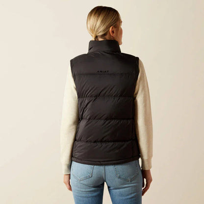 Ariat ultra puff down vest for ladies