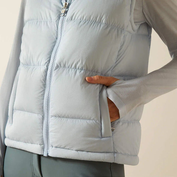 Ariat ultra puff down vest for ladies