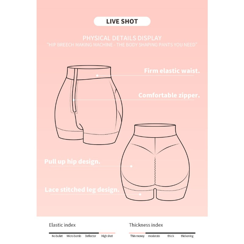 Butt lifter panty tight waist pants