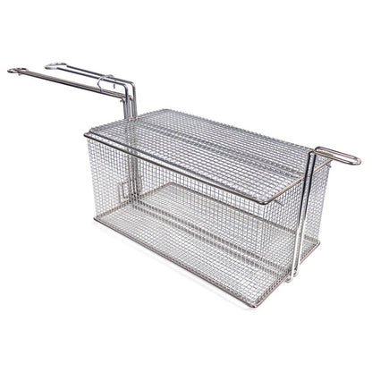 8059 Bacon Puffs Cooking Kit Frying Basket and Mesh Top