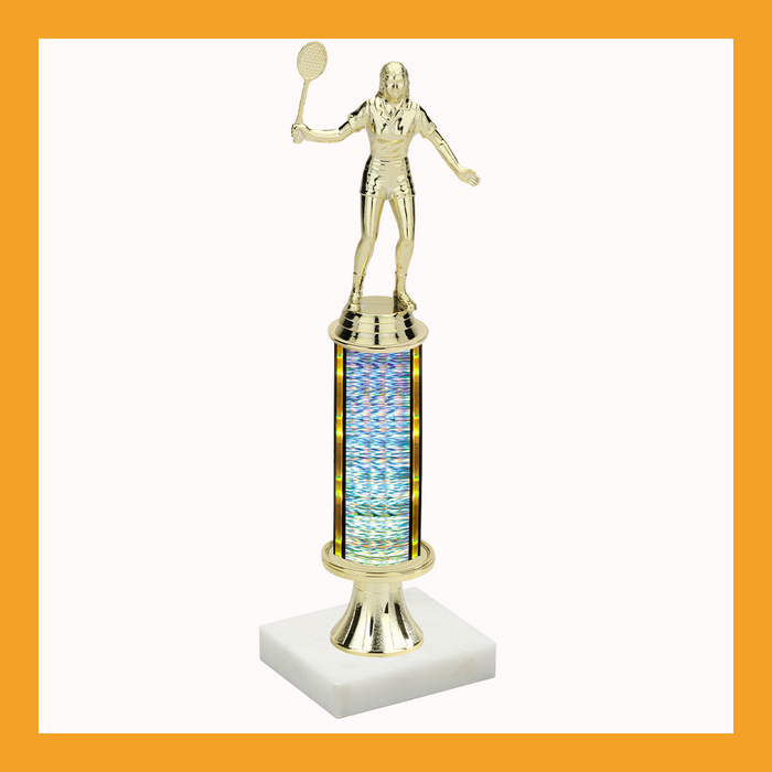 Badminton Pedestal Trophy