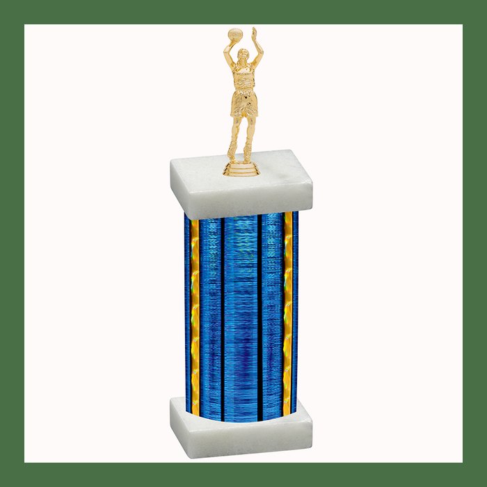 Basketball Column Trophy