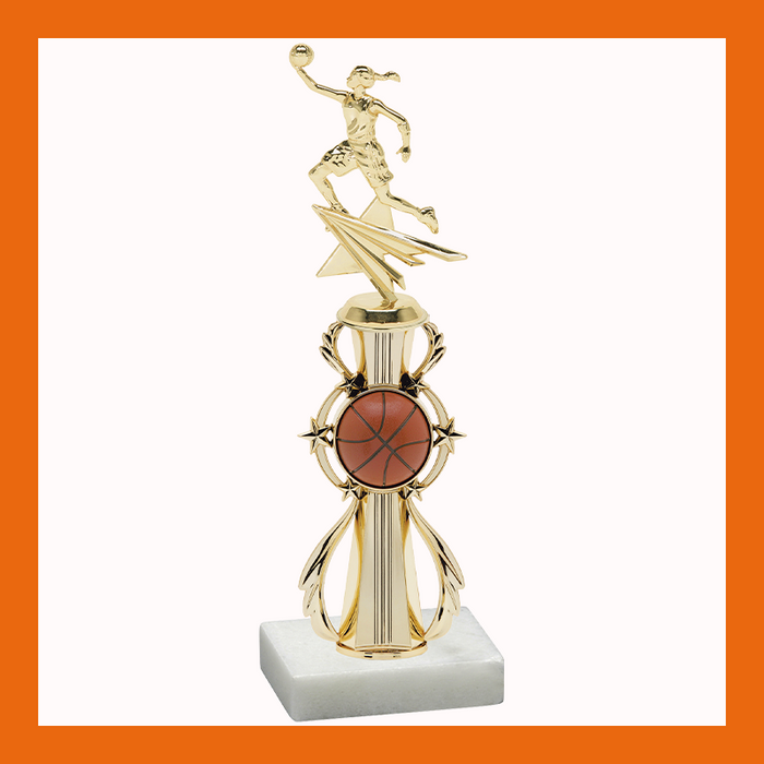 Basketball Retro Riser Trophy