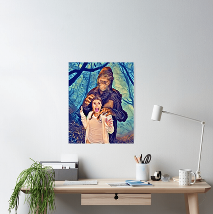 Bigfoot Version 3 Poster