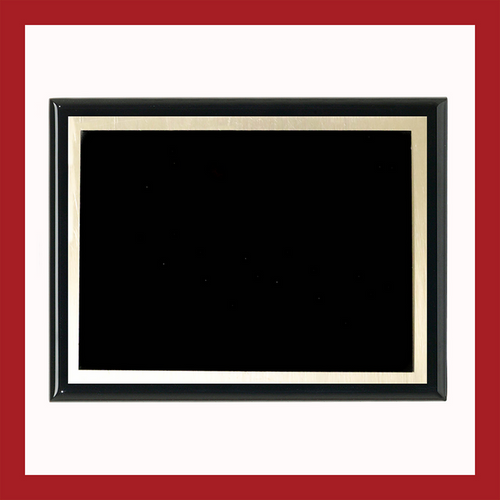 Black Piano Finish Horizontal Plaques